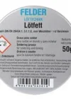 Felder Lötfett Lehim Pastası 50 Gr