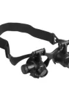 Gözlük Modeli 10x 15x 20x 25x Lens,2led Işıklı,büyüteç