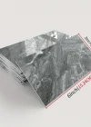 Gri Mermer Desenli Alüminyum Plastik Duvar Sticker