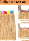Hawaii Tarzı Hula Eteği – 60 Cm Hasır Naturel Etek