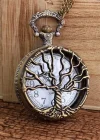 Hayat Ağacı Tasarımı Köstekli Saat Alk2612