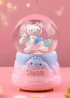 Hello Kitty Işıklı Müzikli Kar Küresi Orta Boy Alk3041
