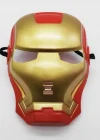 İron Man Maskesi - Demir Adam Maskesi 21x15 Cm
