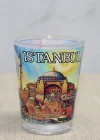 İstanbul Temalı Cam Shot Bardak Alk4356