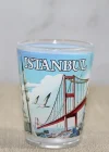 İstanbul Temalı Cam Shot Bardak Alk4357