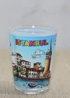 İstanbul Temalı Cam Shot Bardak Alk4358