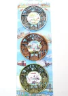 İstanbul Temalı Metal Magnet 3lü Set Alk2891