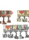 İstanbul Temalı Metal Magnet Alk3343
