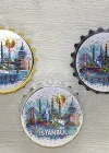 İstanbul Temalı Metal Magnet Alk4341