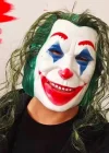 Joaquin Phoenix Joker Maskesi Yeşil Saçlı