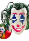 Joaquin Phoenix Joker Maskesi Yeşil Saçlı