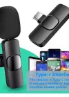 K9 2’li Type-c Kablosuz Yaka Mikrofonu