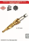 Kademeli Matkap Ucu 4-12 Mm Arası - Altıgen Saplı