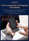 Kameralı 140 Dilde Wifi Özellikli Translator Elektronik Çeviri Cihazı Türkçe Menü