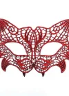 Kırmızı Dantel Masquerade Maskesi 8 No
