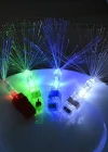 Led Işıklı Renkli Püsküllü Parmak Işığı 4 Renk 4 Adet
