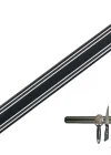 Mıknatıslı Bıçak Tutucu Stand - 49 Cm, Siyah