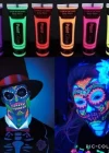 Neonlu Glow Parti Yüz Boyası 6 Renk 6 Adet