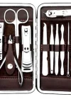 Profesyonel Çelik Manikür Pedikür Seti 12 Parça