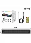 Rp1259 Led Matrix Panel 16x96cm Telefon Kontrollü Kayar Led Animasyon Aydınlatma