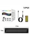 Rp937 Led Matrix Panel 16x64cm Telefon Kontrollü Kayar Led Animasyon Aydınlatma