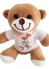 Sevimli Tişörtlü Peluş Ayicik
