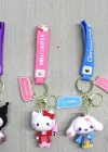 Silikon Kuromi Ve Hello Kitty Anahtarlık Alk4249