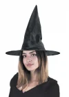 Siyah Renk Cadı Şapkası