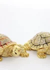 Swaroski Taşlı Kaplumbağa Figürü Alk1912