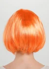Turuncu Renk Parti Peruğu Küt Saç