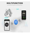 X3 Motor Kask Kulaklık Rgb Modlu Su Geçirmez 5.3 Bluetooth Intercom
