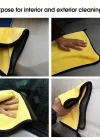Yünlü Hassas Araba Yıkama Ve Temizlik Bezi