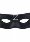 Zorro Maskesi Arkadan Lastikli Z Baskılı