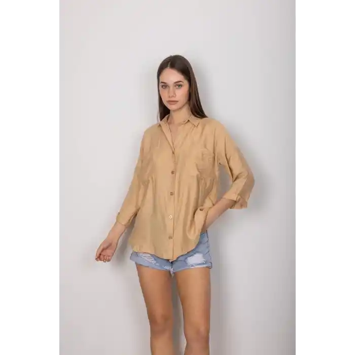 Cepli salaş gömlek t1010