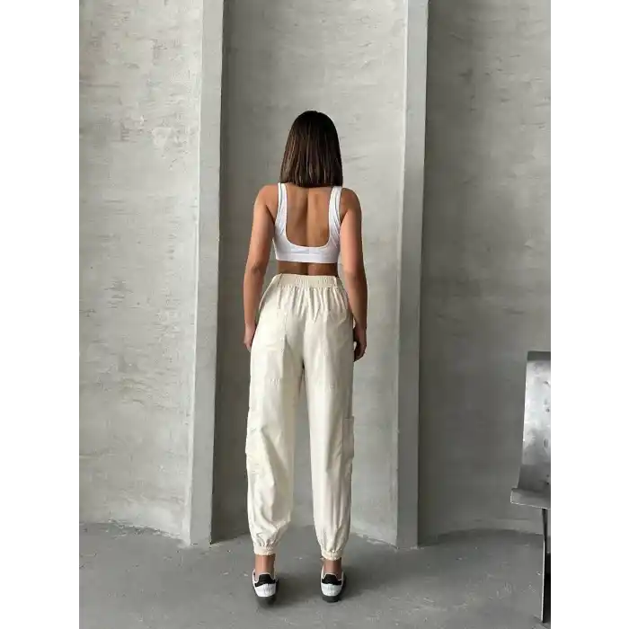 Jogger lastik paça pantolon