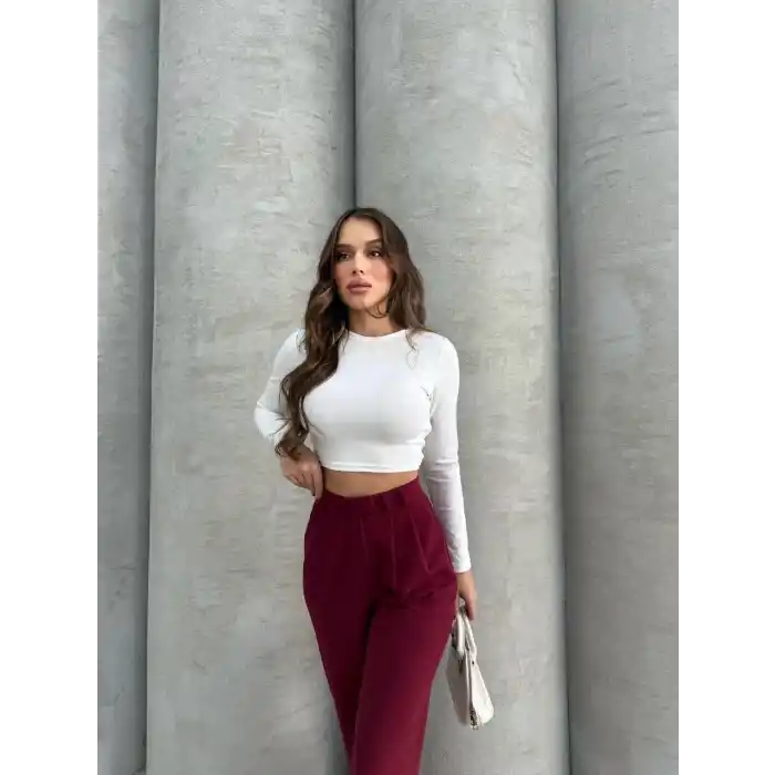 Kancalı pantolon