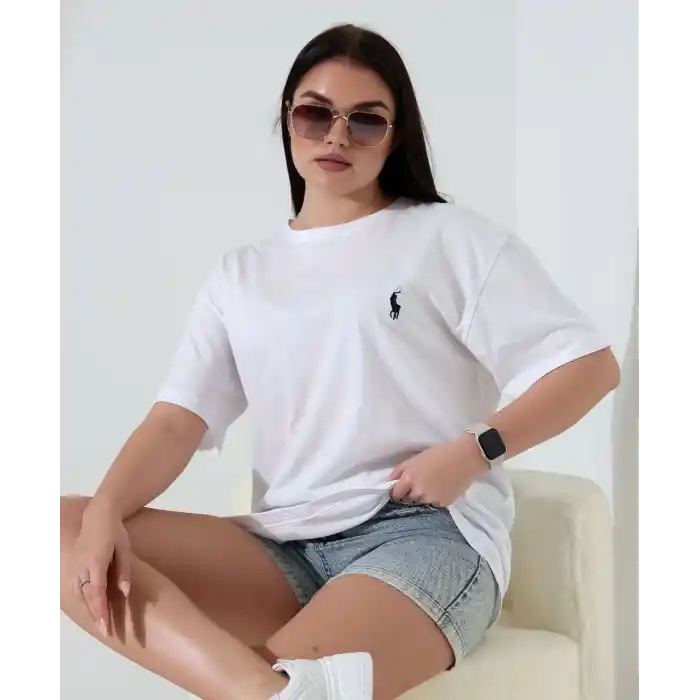 Pl nakış işlemeli tişört