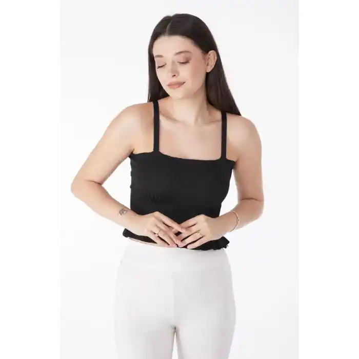 Yazlık triko crop