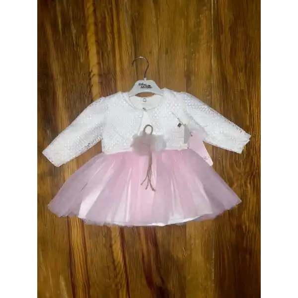 9-18 aylık prenses elbise pembe