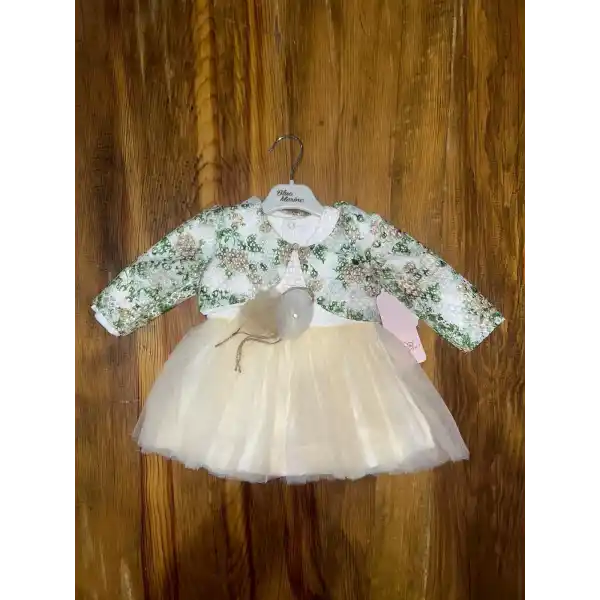 9-18 aylık prenses elbise sarı