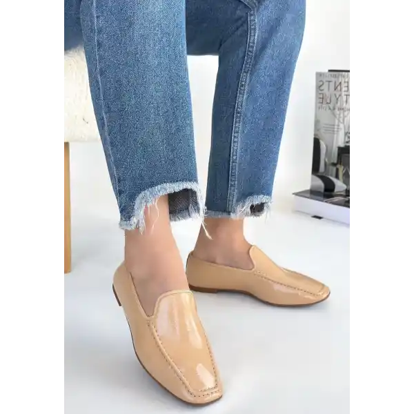 Betra Bej Rugan Babet Ayakkabı