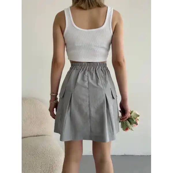 Cepli paraşüt etek s241021