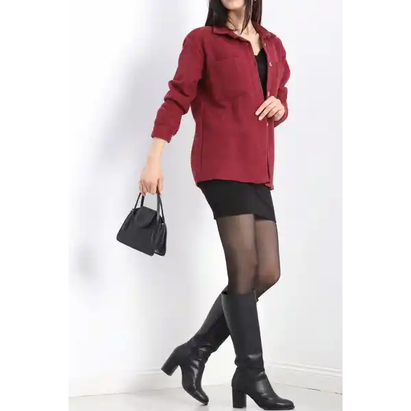 Çift cepli kaşe gömlek