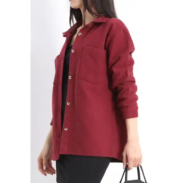 Çift cepli kaşe gömlek