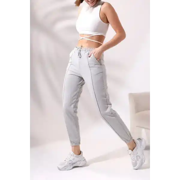 Düz kadın eşofman altı