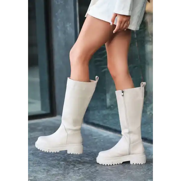 Idax Ten Cilt Topuklu Çizme