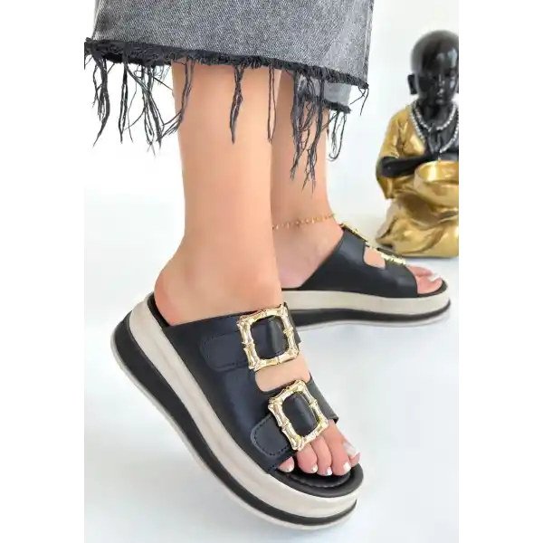 Jalli Siyah Cilt Terlik