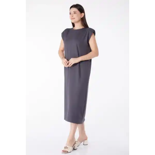 Jile elbise antrasit