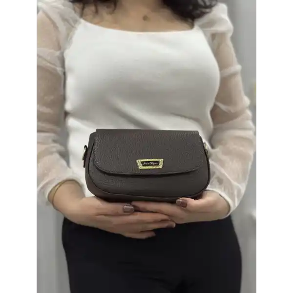 Kahve cilt jessi çanta