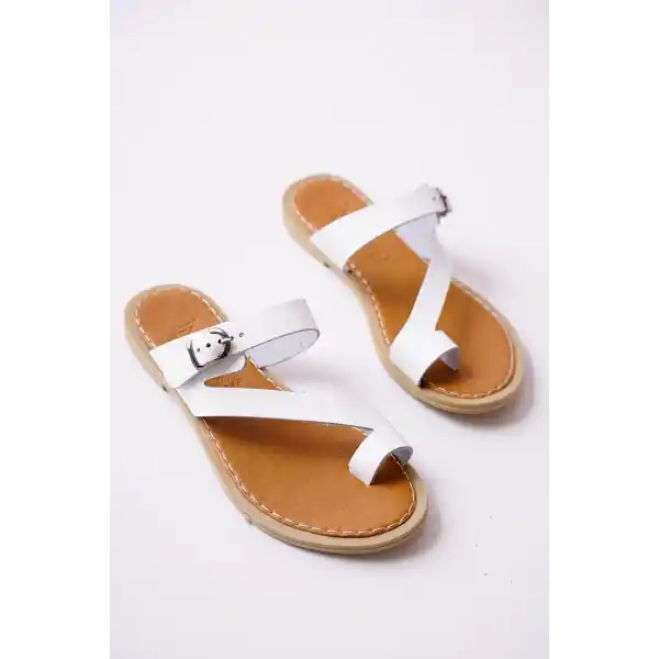 Kran Beyaz Cilt Terlik